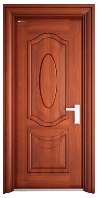 Cửa thép vân gỗ 1 cánh FH2